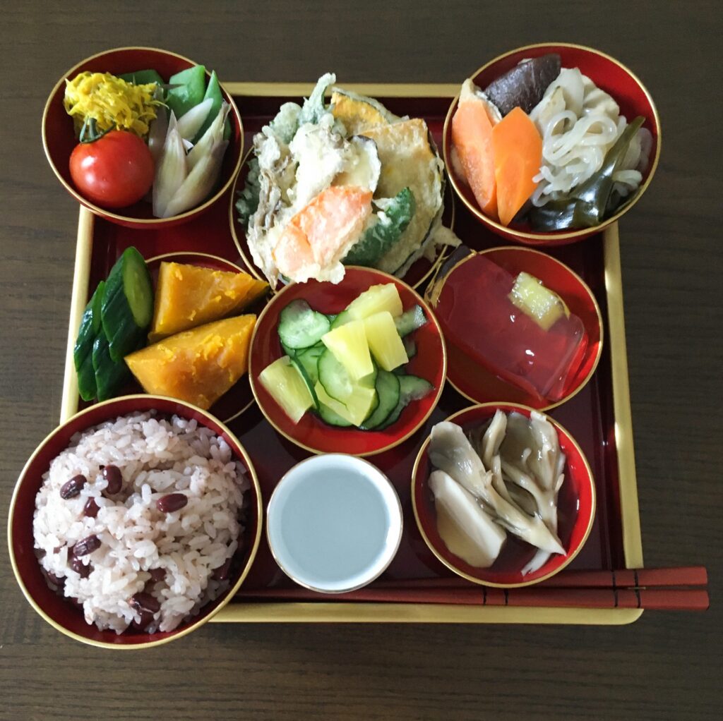 shojin ryori traditional buddhist vegan meal japan temple cuisine set