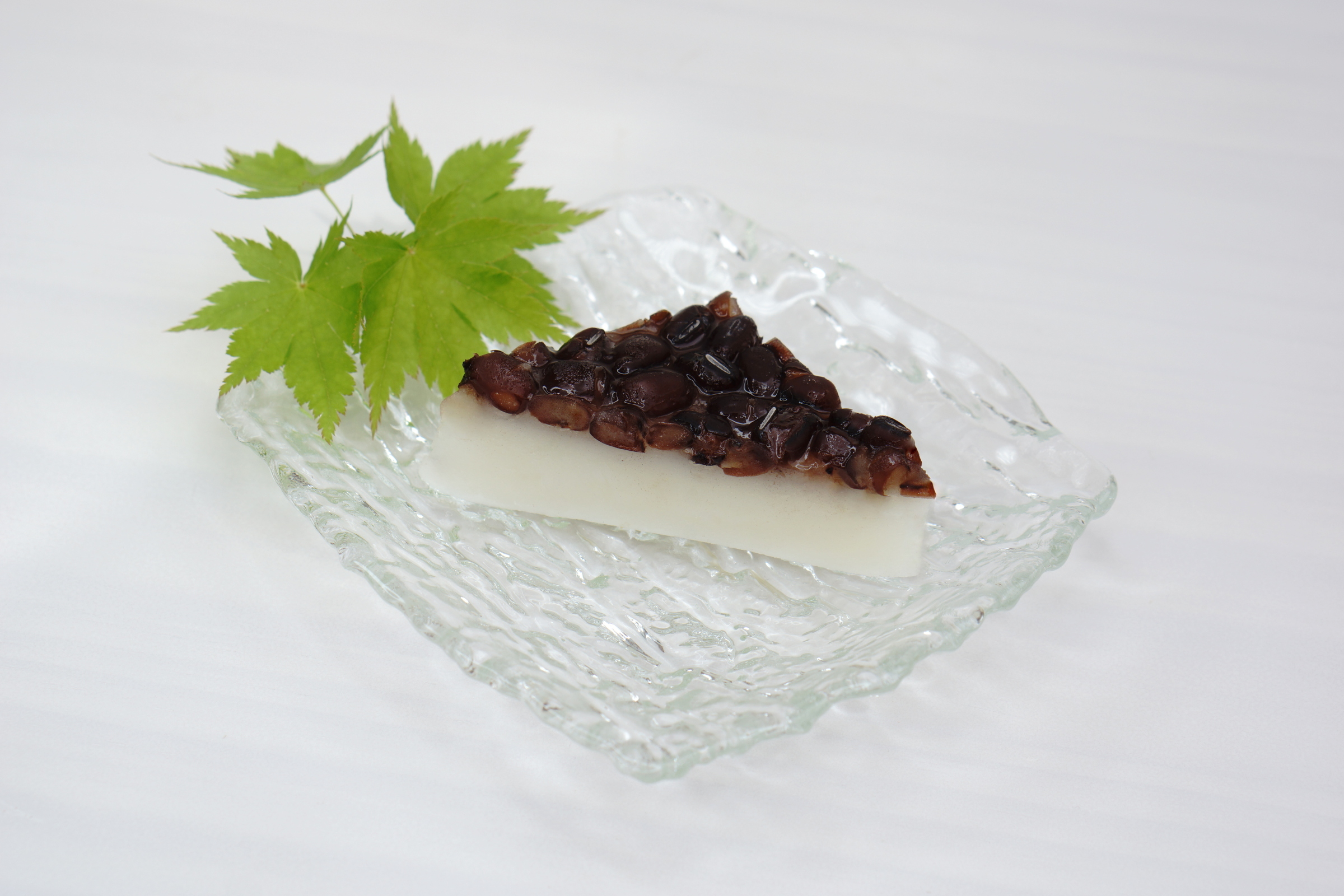 Minazuki on a glass plate
