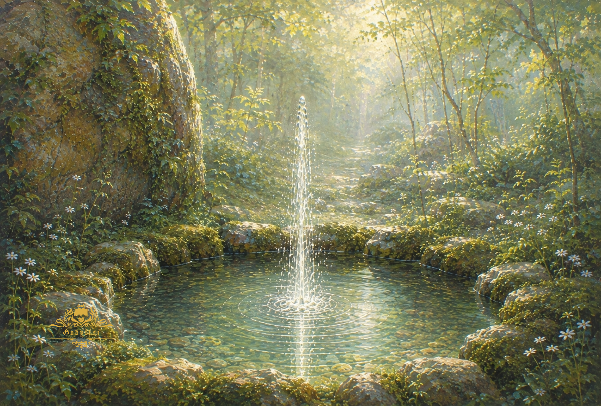 Belzea Well, the spiritual source of Godyffai